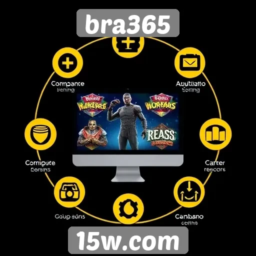 Recursos e funcionalidades do site bra365